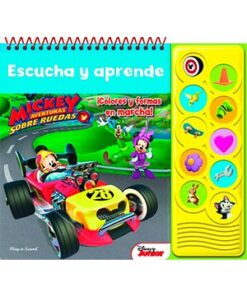 MICKEY ESCUCHA Y APRENDE ¡COLORES Y FORMA EN MARCHA!