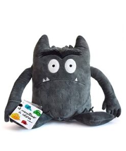 PELUCHE EL MONSTRUO DE COLORES, GRIS-MIEDO