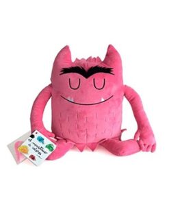 PELUCHE EL MONSTRUO DE COLORES, ROSADO-AMOR