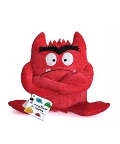 PELUCHE EL MONSTRUO DE COLORES, ROJO-ENOJO