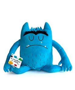 PELUCHE EL MONSTRUO DE COLORES, AZUL-TRISTEZA