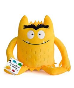 PELUCHE EL MONSTRUO DE COLORES, AMARILLO-ALEGRÍA