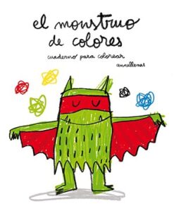 EL MONSTRUO DE COLORES, CUADERNO PARA COLOREAR