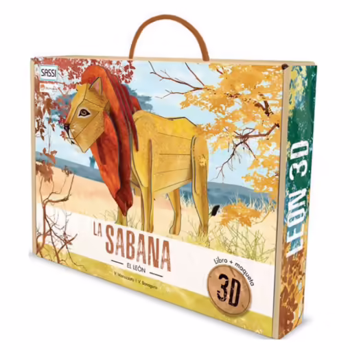 LA SABANA - EL LEON (LIBRO+MAQUETA 3D)