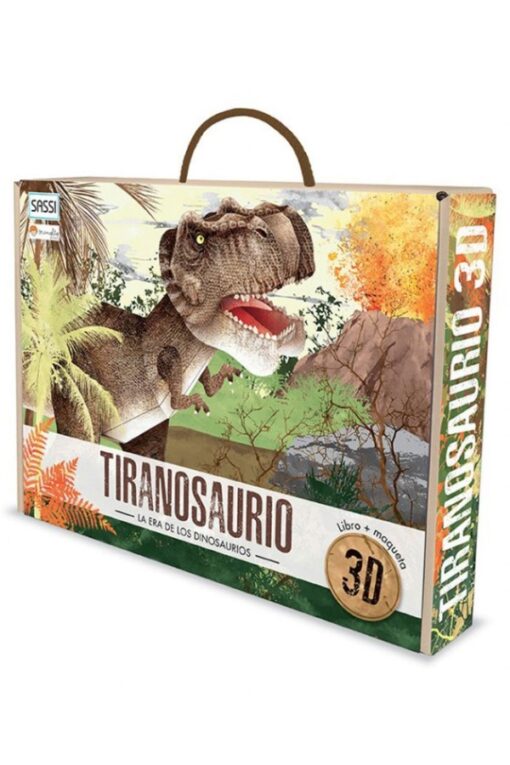 TIRANOSAURIO (LIBRO+MAQUETA 3D)