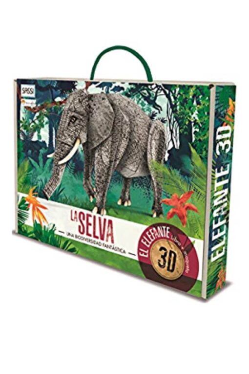 LA SELVA: EL ELEFANTE LIBRO + MAQUETA 3D