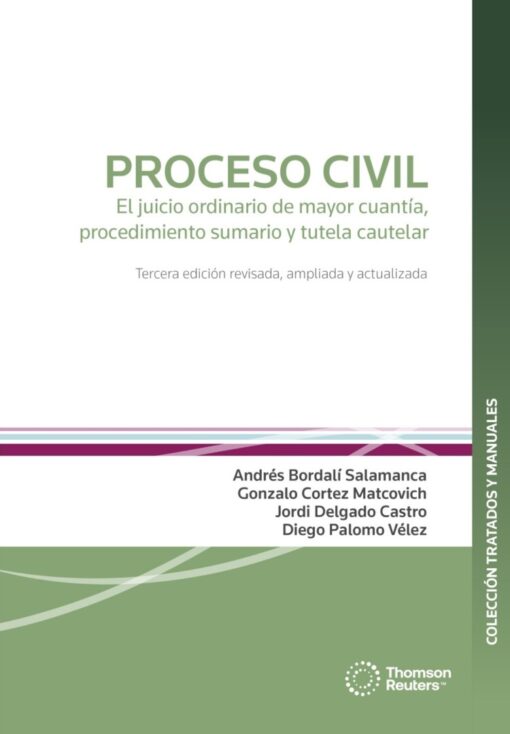PROCESO CIVIL: EL JUICIO ORDINARIO DE MAYOR CUANTIA, PROCEDIMIENTO SUMARIO Y TUTELA CAUTELAR